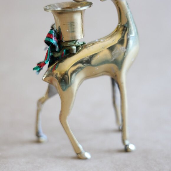 deer candlestick holder - Picture 7 of 7